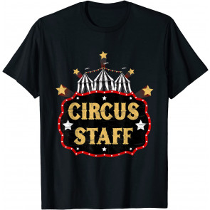 Vintage Costume Event Circus Staff Themed Birthday Party T-Shirt