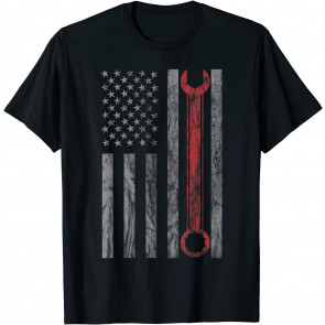 Vintage Distressed Mechanic  T-Shirt