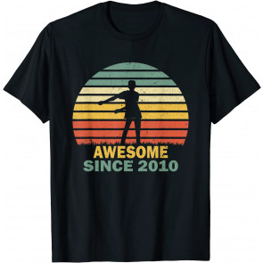 Vintage Floss Dance 11 Year Old Since 2010 11th Birthday T-Shirt