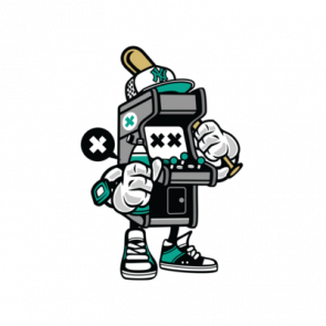 Vintage Gangsta Arcade Machine Tshirt