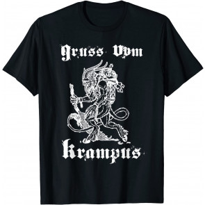 Vintage Gruss Vom Krampus T-Shirt
