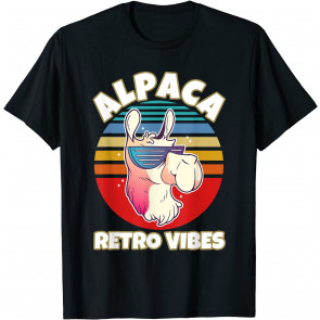 Vintage Lama Retro Alpaca T-Shirt