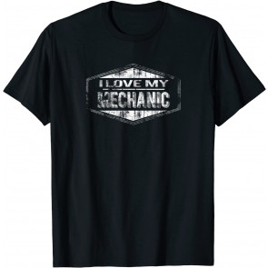 Vintage Mechanics Wife T-Shirt