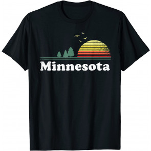 Vintage Minnesota Grown MN Home Design Souvenir T-Shirt