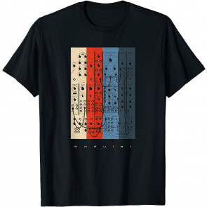 Vintage Modular Synthesizer - Analog Synth Nerd T-Shirt