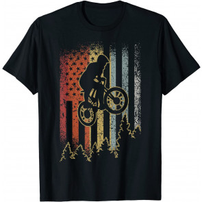 Vintage Mountain Bike Retro Biking T-Shirt