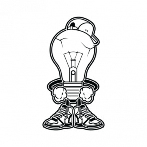 Vintage New York Gangsta Broken Light Bulb Tshirt