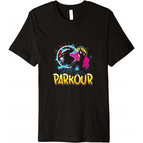 Vintage Parkour Free Running Accessories Gift For Men Women T-Shirt
