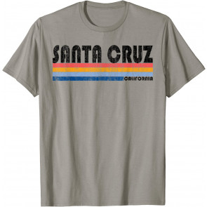 Vintage Retro 70s 1980s Santa Cruz CA T-Shirt