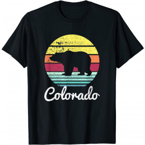 Vintage Retro Co Colorado Wildlife Bear Adventure T-Shirt