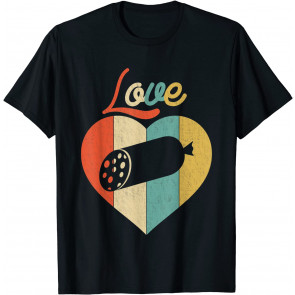 Vintage Retro Love Salami T-Shirt