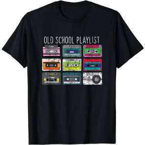 Vintage Retro Music Cassette Tapes Mixtape 80s And 90s T-Shirt