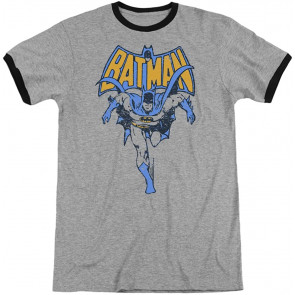 Vintage Run Mens Heather Ringer  T-Shirt