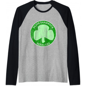 Vintage Silver Shamrock Novelties T-Shirt