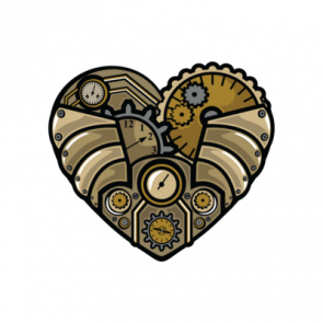 Vintage Steampunk Heart Tshirt