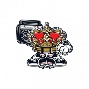 Vintage Street King Boombox Gangsta Tshirt