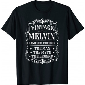 Vintage The Man MELVIN Name  T-Shirt