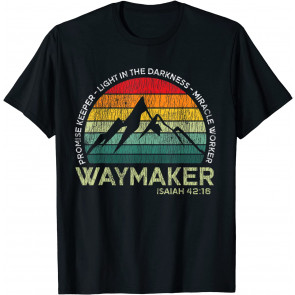Vintage Waymaker Promise Keeper Miracle Worker Christian T-Shirt