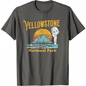 Vintage Yellowstone National Park Retro 80's T-Shirt