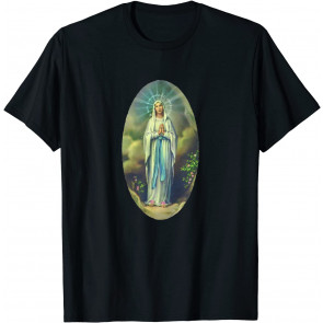Virgin Mary Of Lourdes Our Lady Christian Gift For Men Women T-Shirt