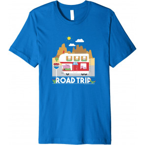 Visits America Road Trip V2 T-Shirt