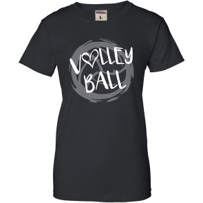 Volleyball Distressed Ball T-Shirt