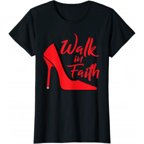 Walk In Faith Based Apparel Plus Size Christian Believer T-Shirt