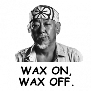 Wax On Wax Off Karate Kid Tshirt