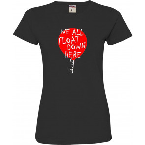 We All Float Down Here Red Balloon Deluxe Soft T-Shirt