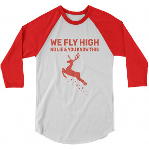 We Fly High Hip Hop Christmas  T-Shirt