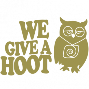 We Give A Hoot  Funny Owl Tshirt