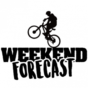 Weekend Forecast  Bike Tshirt  Cycling Tshirt