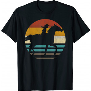 Western Riding Western Riding Cowgirl Retro Vintage T-Shirt