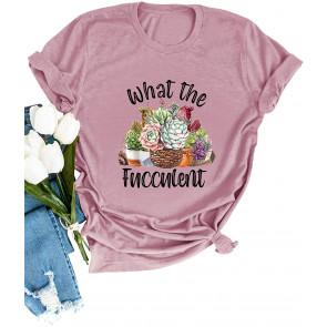 What The Fucculent Cactus T-Shirt