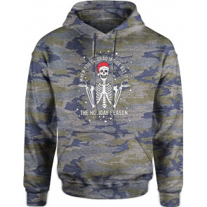 When You're Dead Inside But It's The Holiday Season Skeleton T-Shirt