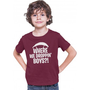 Where We Dropping Boys T-Shirt