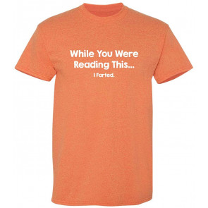 While Reading This I Farted T-Shirt