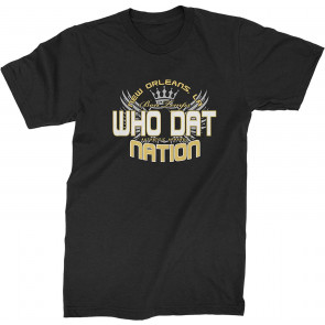 Who Dat Nation New Orleans (Color) T-Shirt
