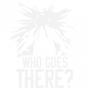 Who Goes There  The Thing  80s Tshirt