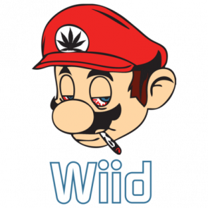 Wiid  High Mario Tshirt