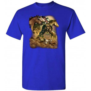 Wild Horses - Southwestern America USA - T-Shirt