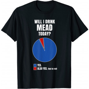 Will I Drink MEAD Today Party Outfit Gift T-Shirt