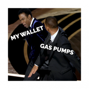 Will Smith Chris Rock My Wallet Gas Pumps Funny Tee T-Shirt