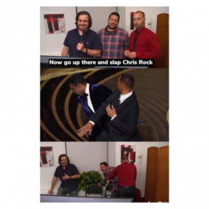 Will Smith Slaps Chris Rock  Impractical Jokers Funny Shirt