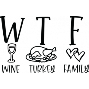 Wine Turkey Family T-Shirt