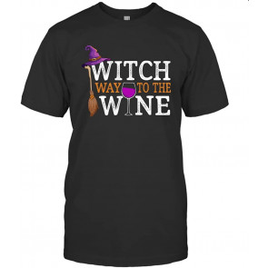Witch Way To The Wine T-Shirt