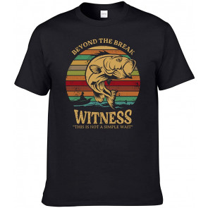 Witness-This Is Not A Simple Wait-Fishing T-Shirt