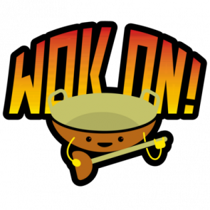 Wok On  Funny Pun Tshirt