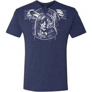 Wolf Dream Spirit - Native Wolves - Tri-Blend T-Shirt