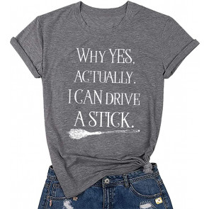 Women Funny Witch Halloween T-Shirt